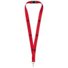 Branded Promotional LAGO LANYARD with Break-away Closure in Red Lanyard From Concept Incentives.