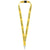 Branded Promotional LAGO LANYARD with Break-away Closure in Yellow Lanyard From Concept Incentives.