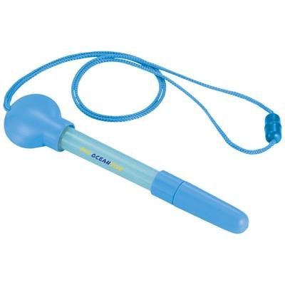 Branded Promotional BUBBZ BUBBLE DISPENSER PEN in Blue Bubble Blower From Concept Incentives.