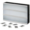Branded Promotional CINEMA A5 DECORATIVE LIGHT BOX in White Solid Lamp From Concept Incentives.