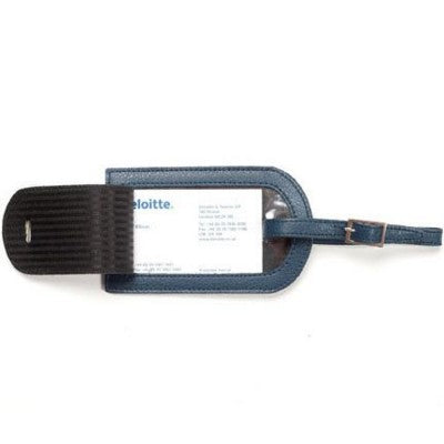 Branded Promotional DELUXE LUGGAGE TAG Luggage Tag From Concept Incentives.