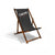 Branded Promotional ADULT DELUXE WOOD DECKCHAIR with 300gsm Canvas Sling Chair From Concept Incentives.