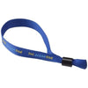 Branded Promotional TAGGY BRACELET with Security Lock in Royal Blue Wrist Band From Concept Incentives.