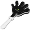 Branded Promotional HIGH-FIVE HAND CLAPPER in Black Solid Noise Maker From Concept Incentives.