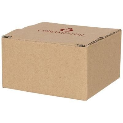 Branded Promotional PAINT SNOWMAN in White Solid Christmas Decoration From Concept Incentives.