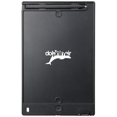 Branded Promotional LEO LCD WRITING TABLET in Black Solid iPad From Concept Incentives.