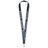 Branded Promotional IMPEY LANYARD with Convenient Hook in Navy Lanyard From Concept Incentives.