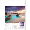 Branded Promotional DAWN & DUSK WALL CALENDAR Calendar From Concept Incentives.