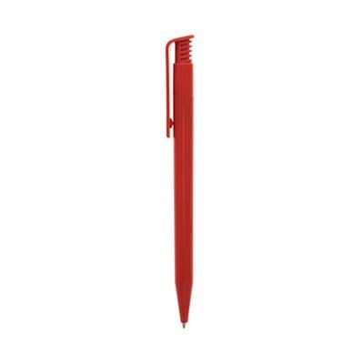 Branded Promotional CALICO‚Äö√ë¬¢ BALL PEN RECYCLED SOLID COLOUR in Red Pen From Concept Incentives.