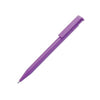 Branded Promotional CALICO BALL PEN SOLID COLOUR in Purple Pen From Concept Incentives.