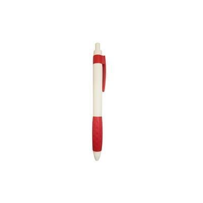 Branded Promotional LOTUS ECO BALL PEN in Red Pen From Concept Incentives.