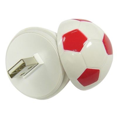 Branded Promotional FOOTBALL USB FLASH DRIVE MEMORY STICK Memory Stick USB From Concept Incentives.