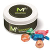 Branded Promotional TREAT TIN with Quality Street Chocolate in White Chocolate From Concept Incentives.