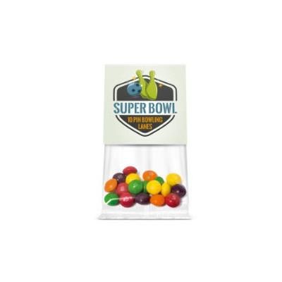 Branded Promotional INFO BAG with Skittles Sweets From Concept Incentives.