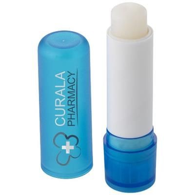 Branded Promotional DEALE LIP BALM STICK in Light Blue Lip Balm From Concept Incentives.