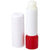 Branded Promotional DEALE LIP BALM STICK in White Solid-red Lip Balm From Concept Incentives.