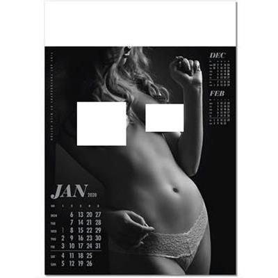 Branded Promotional EXPOSED WALL CALENDAR Calendar From Concept Incentives.