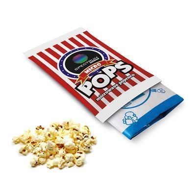 Branded Promotional MICRO POPZ MICROWAVE POPCORN Popcorn From Concept Incentives.