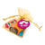 Branded Promotional ORGANZA BAG - RETRO SWEETS Sweets From Concept Incentives.