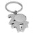 Branded Promotional KIEL KEYRING Keyring From Concept Incentives.