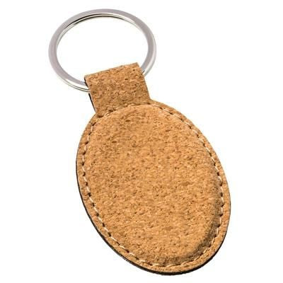 Branded Promotional PALAISEAU-OVAL KEYRING Keyring From Concept Incentives.