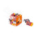 Branded Promotional BLACK JACK AND FRUIT SALAD SWEETS CUBE Sweets From Concept Incentives.