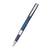 Branded Promotional SENATOR IMAGE SILVER CHROME & SOFT LACQUER METAL ROLLERBALL PEN in Blue Pen From Concept Incentives.