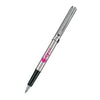 Branded Promotional SENATOR DELGADO STEEL & SILVER METAL ROLLERBALL PEN Pen From Concept Incentives.