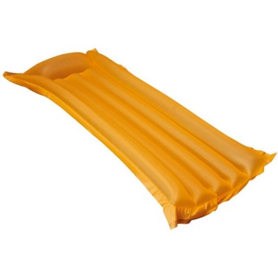 Branded Promotional LONG BEACH AIR BED INFLATABLE AIR BED INFLATABLE MATTRESS in Orange Beach Mattress From Concept Incentives.