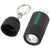 Branded Promotional AVIOR RECHARGEABLE LED USB KEYRING CHAIN LIGHT in Black Solid Keyring From Concept Incentives.