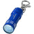 Branded Promotional ASTRO LED KEYRING CHAIN LIGHT in Blue Torch From Concept Incentives.