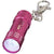 Branded Promotional ASTRO LED KEYRING CHAIN LIGHT in Magenta Torch From Concept Incentives.