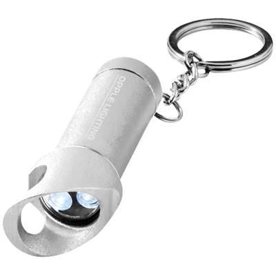 Branded Promotional LOBSTER KEYRING CHAIN LIGHT AND BOTTLE OPENER in Silver Bottle Opener From Concept Incentives.