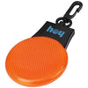 Branded Promotional BLINKI REFLECTOR LED LIGHT in Orange Reflector Keyring From Concept Incentives.