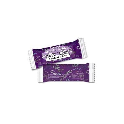 Branded Promotional GRANOLA BAR - YOGURT COATED COCONUT & APRICOT Cereal Bar From Concept Incentives.