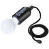 Branded Promotional HELPER LED LIGHT with Cord in Black Solid Lamp From Concept Incentives.