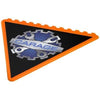 Branded Promotional FROSTY TRIANGULAR ICE SCRAPER in Orange Ice Scraper From Concept Incentives.