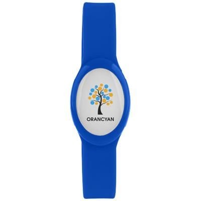 Branded Promotional TICO MULTI-COLOUR LED BRACELET in Royal Blue Wrist Band From Concept Incentives.