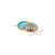 Branded Promotional CHOCOLATE MEDALLION COIN 100MM Chocolate From Concept Incentives.