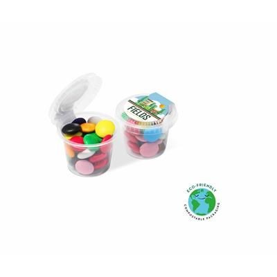 Branded Promotional MINI ECO POT - BEANIES Sweets From Concept Incentives.