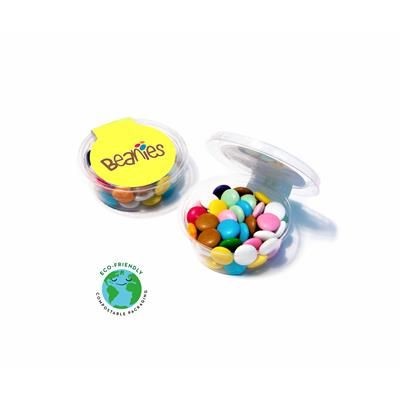 Branded Promotional MIDI ECO POT - BEANIES Sweets From Concept Incentives.