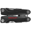 Branded Promotional CASPER 8-FUNCTION MULTI-TOOL with LED Torch in Black Solid Multi Tool From Concept Incentives.