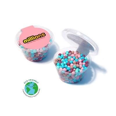 Branded Promotional MAXI ECO POT - MILLIONS Sweets From Concept Incentives.