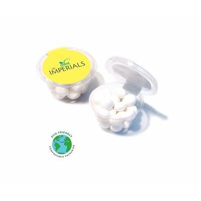 Branded Promotional MAXI ECO POT - MINTS IMPERIALS Mints From Concept Incentives.