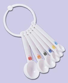 Branded Promotional MEASURING SPOON SET Measuring Spoon Set From Concept Incentives.