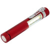 Branded Promotional STIX POCKET COB LIGHT with Clip & Magnet Base in Red Technology From Concept Incentives.