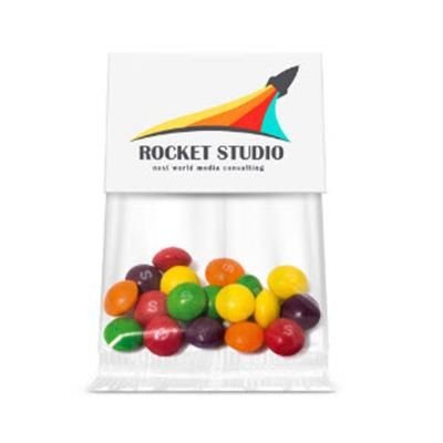 Branded Promotional ECO INFO CARD with Skittles Sweets From Concept Incentives.