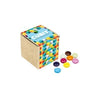 Branded Promotional ECO KRAFT CUBE with Chocolate Beanies Chocolate From Concept Incentives.