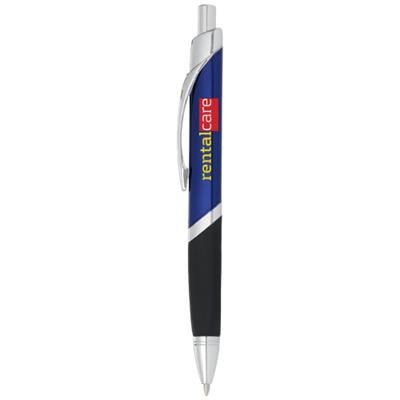Branded Promotional SOBEE TRIANGULAR-SHAPED BALL PEN in Blue-black Solid Pen From Concept Incentives.