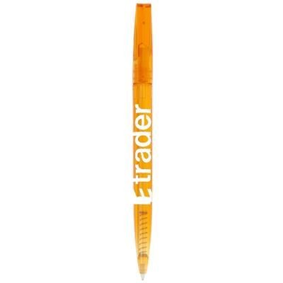 Branded Promotional LONDON BALL PEN in Orange Pen From Concept Incentives.